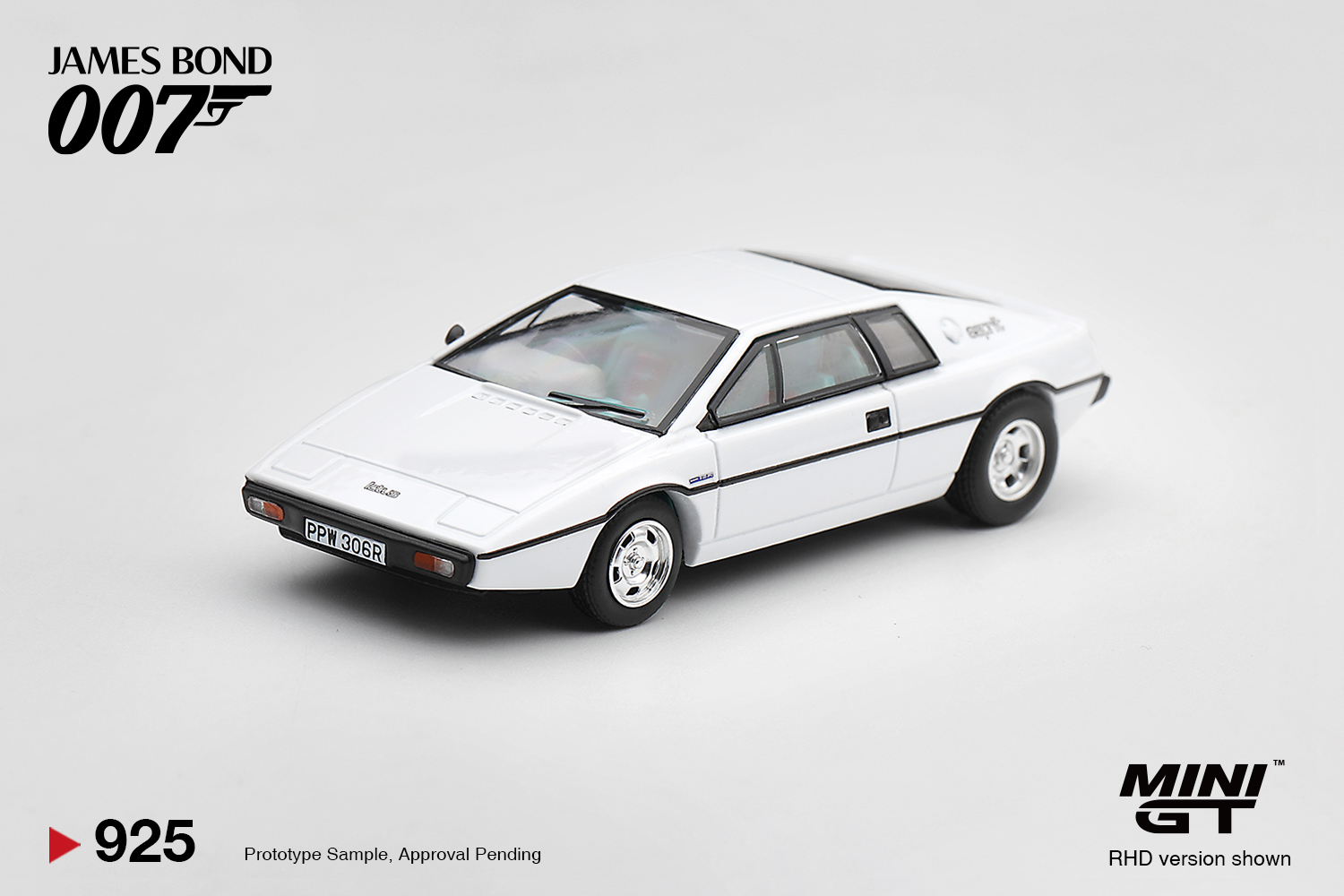 Mini GT Lotus Esprit S1 “The Spy Who Loved Me” — imagem principal