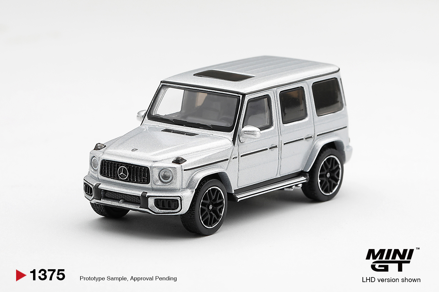 Mini GT Mercedes-AMG G 63 Silver Metallic — imagem principal