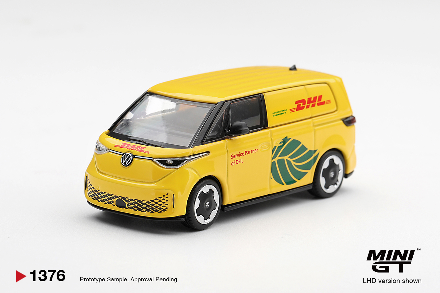 Mini GT Volkswagen ID.Buzz DHL Electric / Blister Packagin — imagem principal